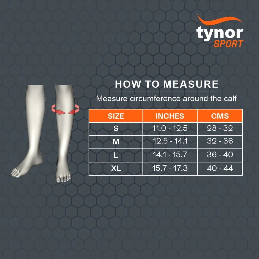 Tynor Shin and calf support Air Pro Code:702