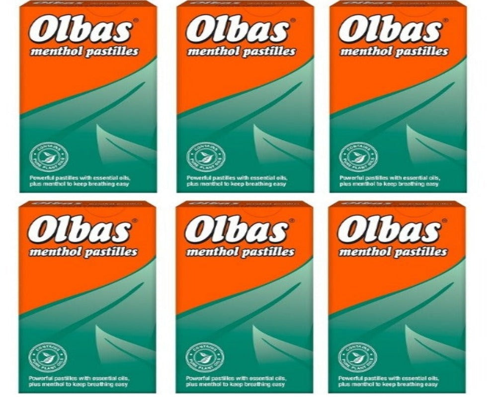 Olbas Pastilles Menthol 45g Clears The Head Soothes Expiry 2027