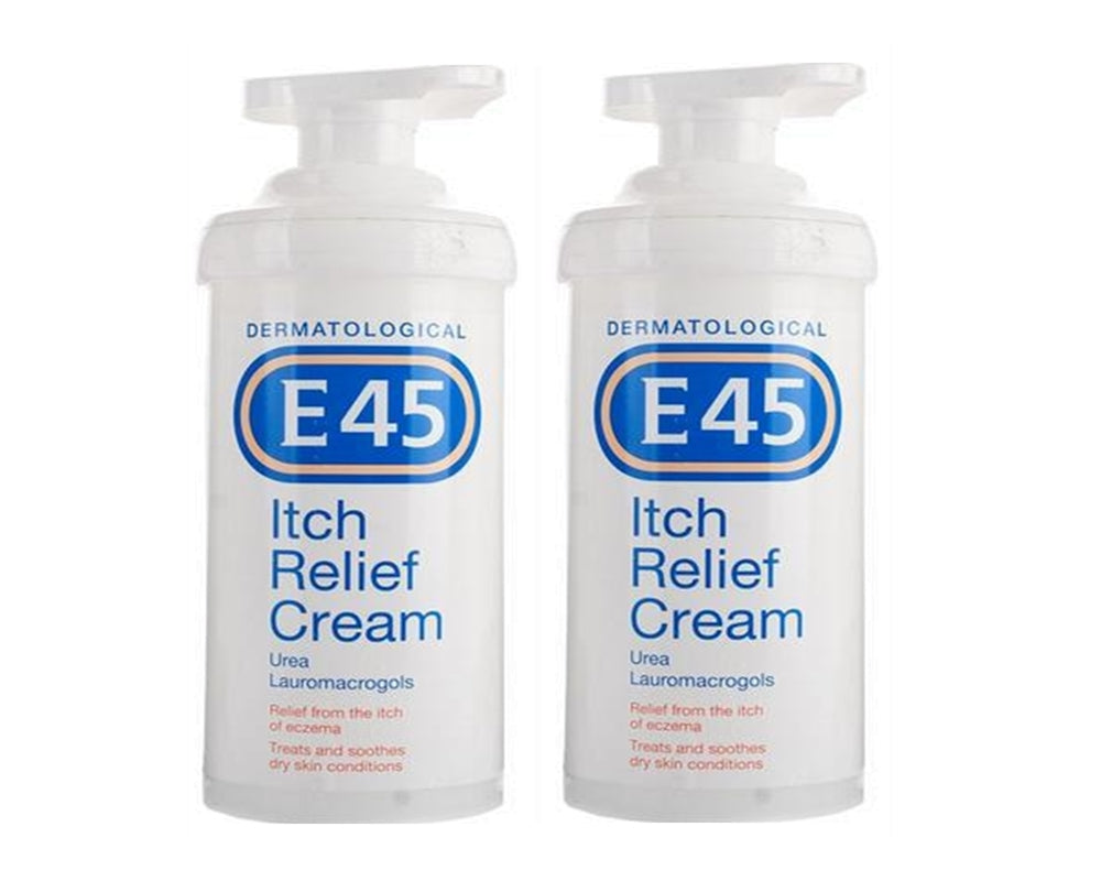 E45 Cream Itch Relief Cream Pump 500g Expiry 04-2026