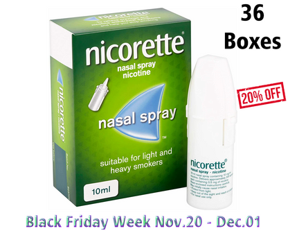 Nicorette Nasal Spray 10ml Expiry 2027 Pack 36