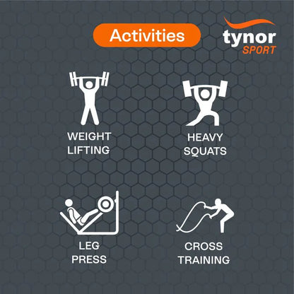 Tynor Weight Lifting Knee Wrap Code:104