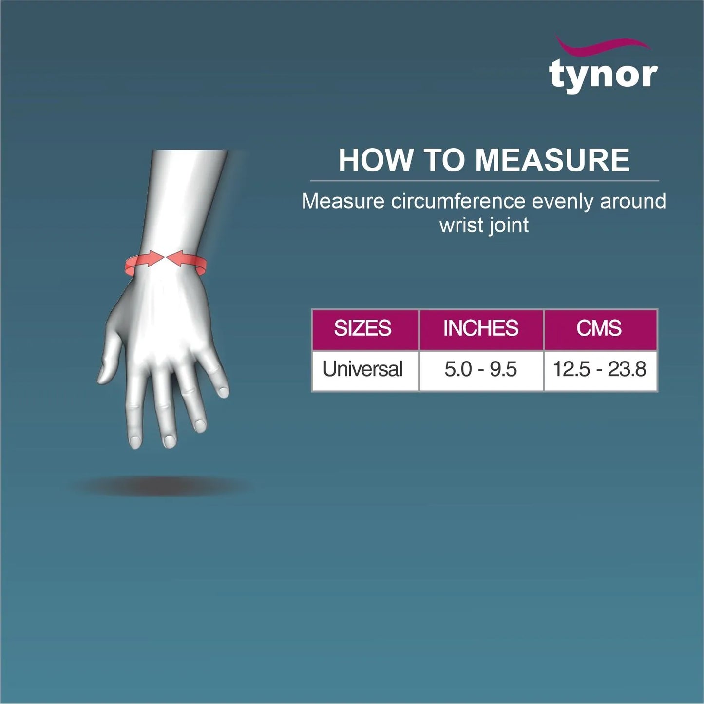 Tynor Wrist Brace Thumb D-06