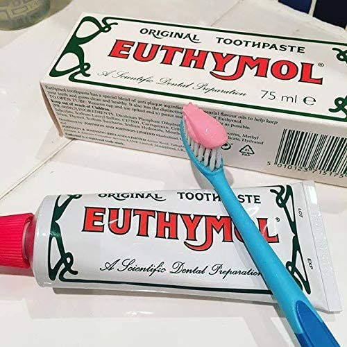 Euthymol Original Traditional Toothpaste 75ml Expiry 07-2026 12 Tubes
