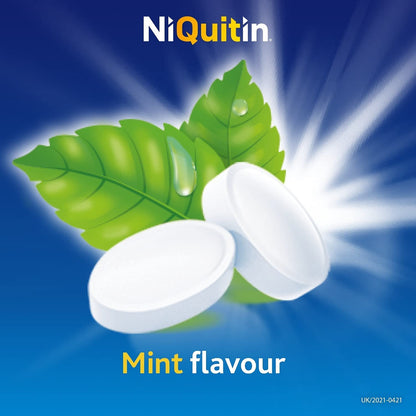 NiQuitin Minis Mint 1.5mg Lozenges 60  Pack 3