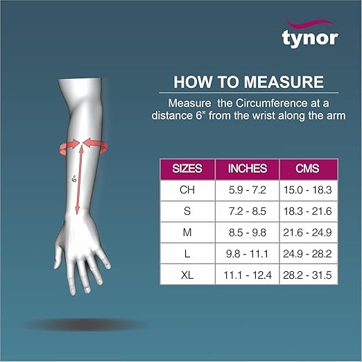 Tynor Wrist & Forearm Splint Right Hand E-03