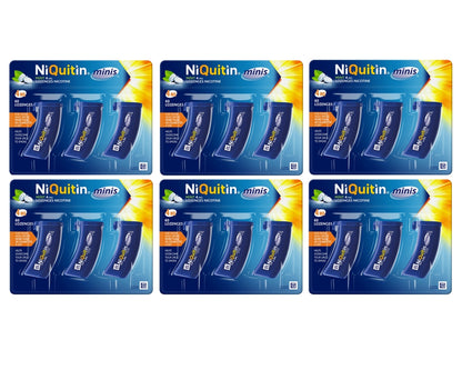 NiQuitin Minis Mint 4mg Lozenges 60 Pack 6 Expiry 2025