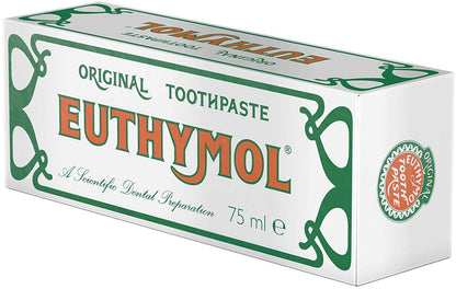 Euthymol Original Traditional Toothpaste 75ml Expiry 07-2026 12 Tubes