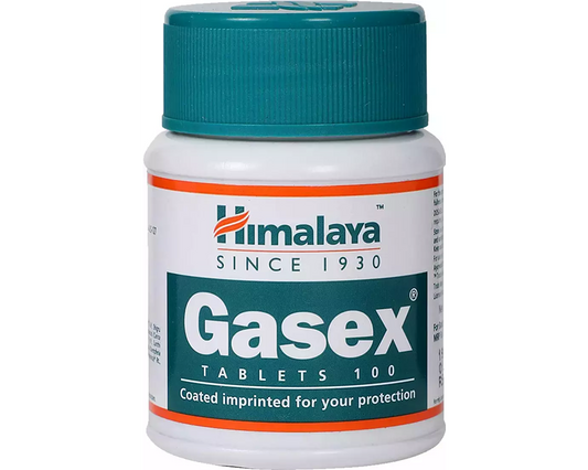 Himalaya Gasex Tablets 100 Expiry 06-2026