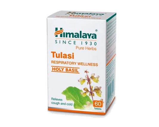 Himalaya Wellness Himalaya Tulasi Tablets 60 Helps Relieve Cough and Cold Expiry 02-2026