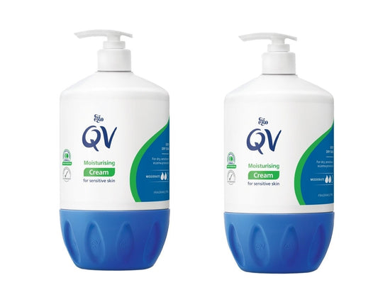 QV Moisturising Cream Treats Dry,Irritated,Sensitive Skin, Eczema 500g