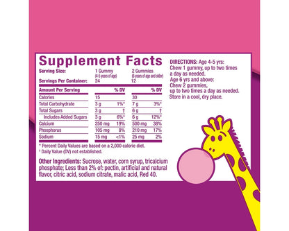 Pepto Bismol Kids Gummies, Fast Support for Little Tummies 24 Gummies