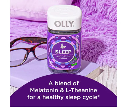 Olly Sleep Supplement Gummy - 110 Count For Health Sleep Exp= 04-2027