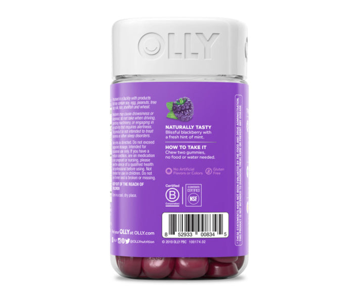 Olly Sleep Supplement Gummy - 110 Count For Health Sleep Exp= 04-2027