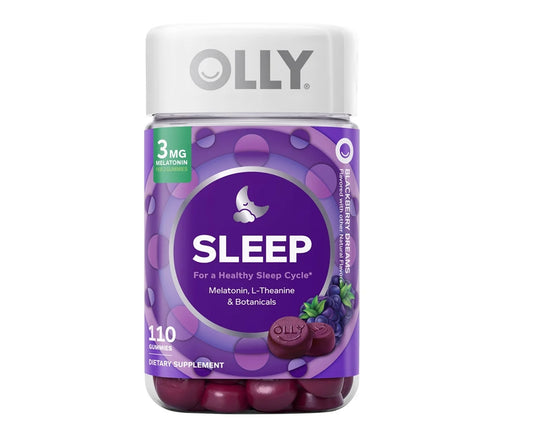 Olly Sleep Supplement Gummy - 110 Count For Health Sleep Exp= 04-2027