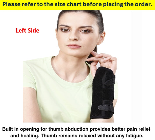 Tynor Wrist & Forearm Splint Left Hand E-03
