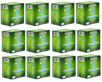 Nicorette Icy White Gum 2mg 210 Pieces Pack 12 Expiry 2027
