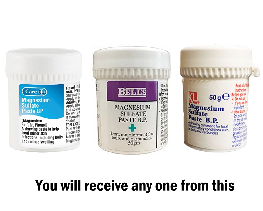 Bells Magnesium Sulphate Paste BP 50g.. – RETAILPHARMA ONLINE LIMITED