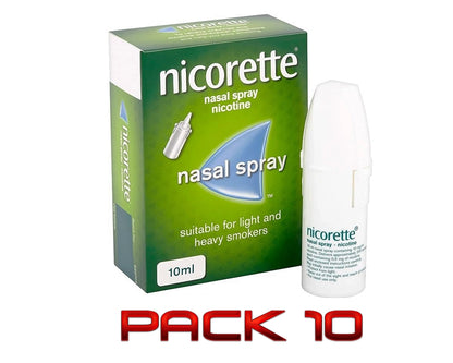 Nicorette Nasal Spray 10ml Expiry 2026 Pack 10