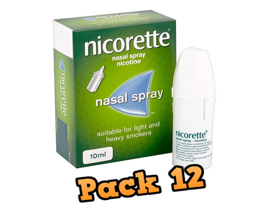 Nicorette Nasal Spray 10ml Expiry 2026 Pack 12