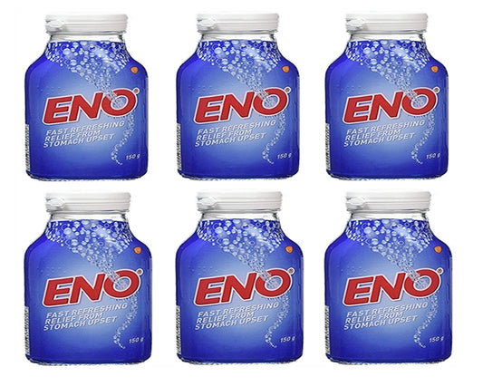 ENO Fruit Salts 100g - Fast Effective Relief From Stomach Upset Pack 6
