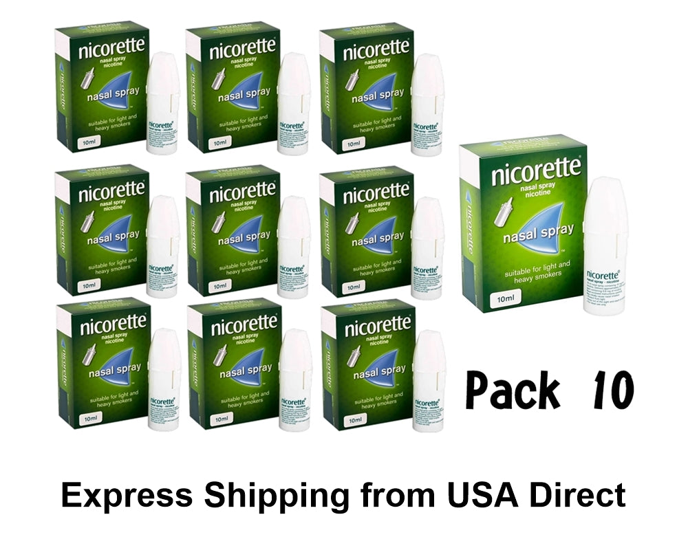 Nicorette Nasal Spray 10ml Expiry 2027 Pack 10