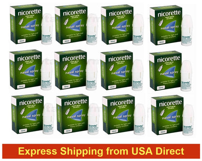 Nicorette Nasal Spray 10ml Expiry 2027 Pack 12