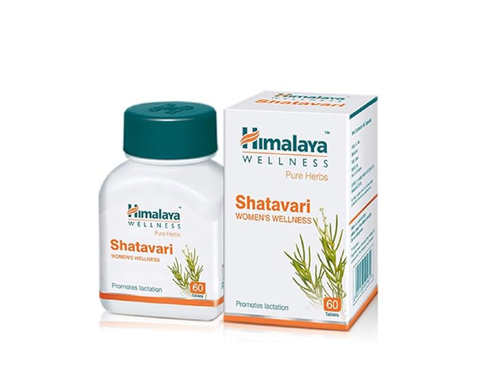 Himalaya Wellness Pure Herbs Shatavari Women's Wellness Tablet 60 Expiry 10-2026