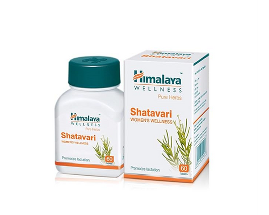 Himalaya Wellness Pure Herbs Shatavari Women's Wellness Tablet 60 Expiry 10-2026