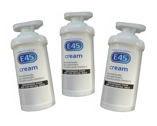 E45 Cream Pump Pack 500g (NHS) Exp =2025